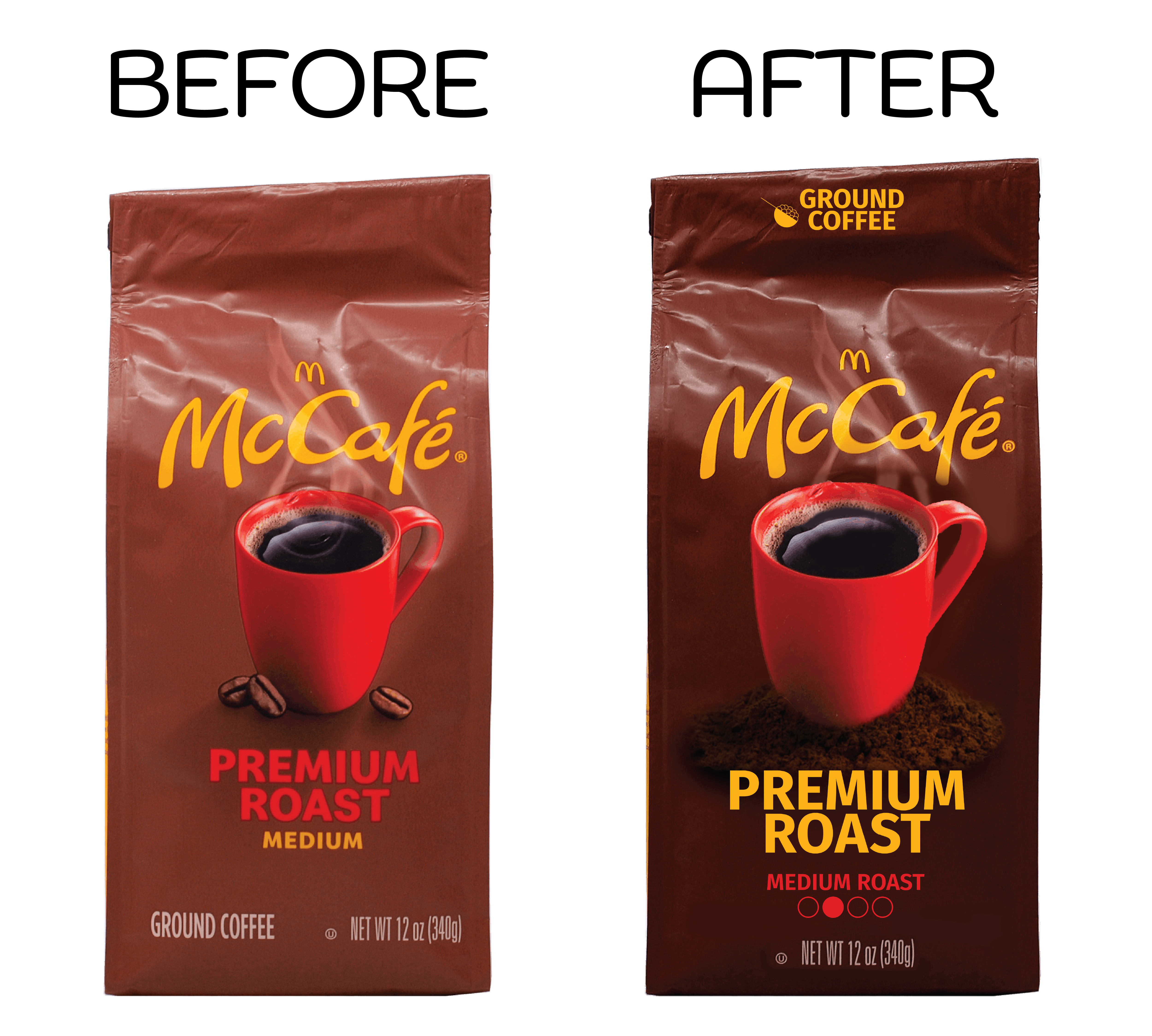 McCafe Package Redesign